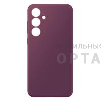 Чехол силикон COVER, бархатная подкладка в упаковке, Honor X7D, фиолетовый
