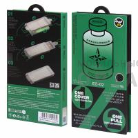 Стекло защитное, Антишпион закаленный Remax ES-02 с автоустановкой, для iPhone 14 Pro Max/15 Plus/16 Plus