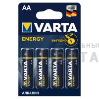 Элемент питания VARTA  LR6 Energy (4 бл)   (80/400)