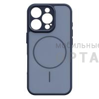 Чехол Matte MagSafe с защитой камеры в техпаке, iPhone 16 Pro, Blue