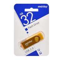 Флешка USB 32Gb SmartBuy Twist, USB 2.0, желтый