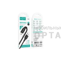 Кабель USB to Lightning HOCO X120 Beneficio, 1m, 2.4A,  чёрный