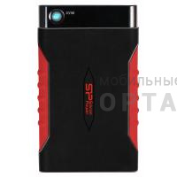 Жесткий диск HDD Siliсon Power  1 TB  A15 Armor, чёрный/красный, 2.5", USB 3.0