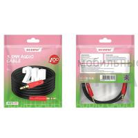 Кабель AUX RECRSI AUX-09 2М чёрный