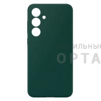 Чехол силикон COVER, бархатная подкладка в упаковке, Honor X8b, зеленый