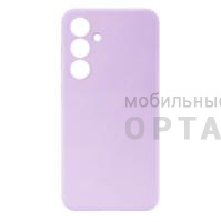 Чехол силикон COVER, бархатная подкладка в упаковке, Tecno Spark G03, сиреневый
