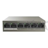 Неуправляемый 6 портовый PoE коммутатор Tenda TEF1106P-4-63W, 4*10/100 Mbps Base-TX (Data/Power)
2*10/100 Mbps Base-TX(Data)