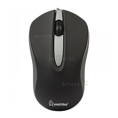Мышь Smartbuy 329, черная/синяя, USB (1/100)