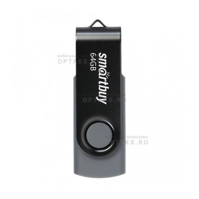 Флешка USB 64 Гб Smartbuy  Twist  чёрный