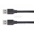 Кабель соединительный USB3.0 Am-Am 0.3m Telecom (TUS715-0.3M) (1/250)