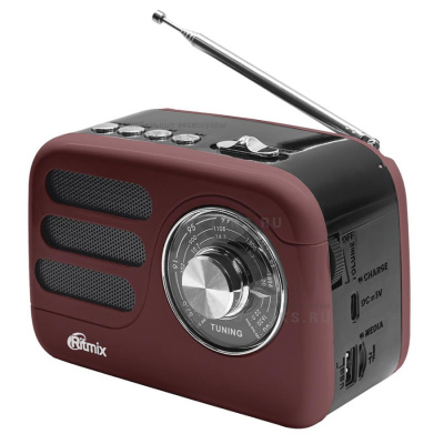 Радиоприемник трёхдиапазонный RITMIX RPR-033 CHOCOLATE