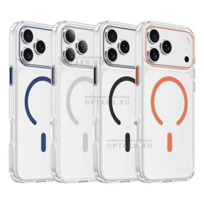 Чехол KEEPHONE AURORA MAGSAFE CASE для iPhone 17 Pro Max SILVER