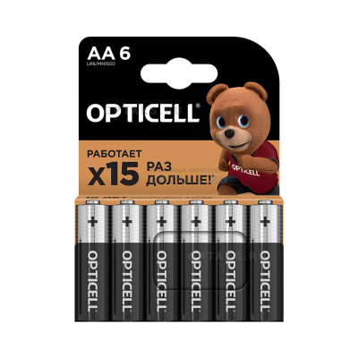 Элемент питания OPTICELL BASIC LR6 BL6 (6/60)