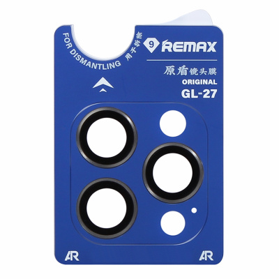 Защита на камеру Remax GL-27, для iPhone 16pro/16pro Max Black